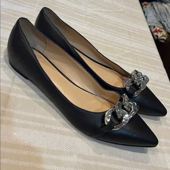 Marc Fisher Leather Flats size 7.5 women’s - Picture 5 of 9